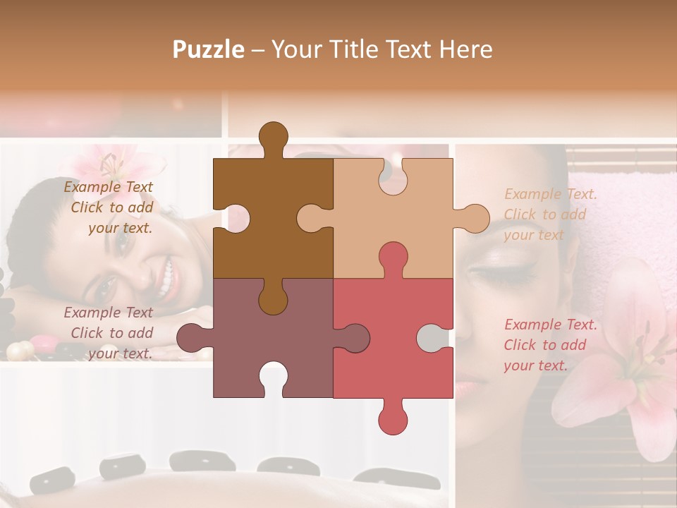 Perfect Lily Vitality PowerPoint Template