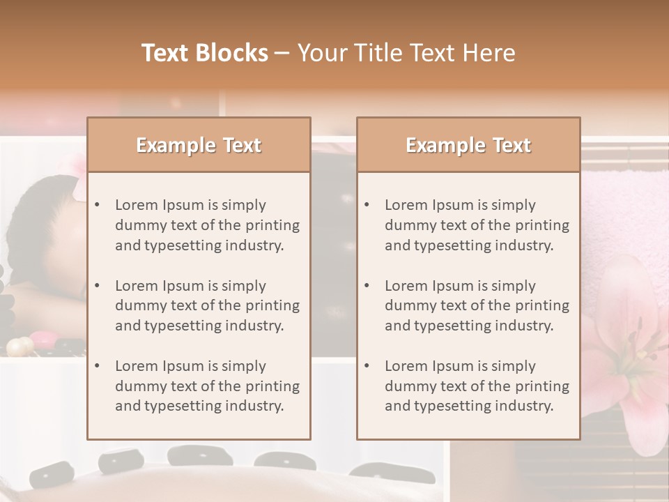 Perfect Lily Vitality PowerPoint Template