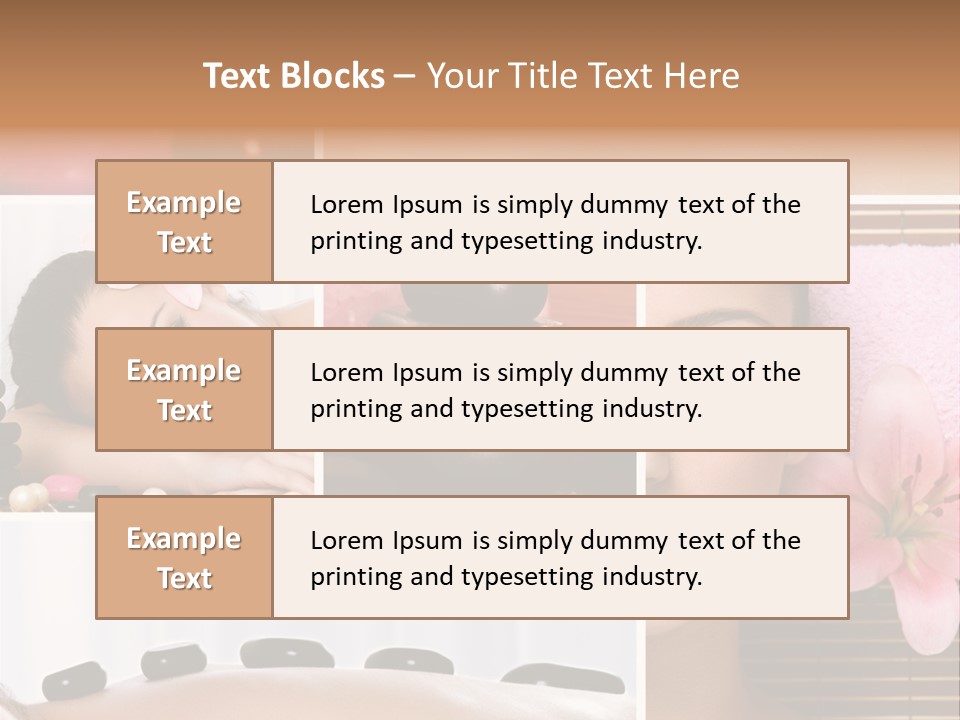 Perfect Lily Vitality PowerPoint Template