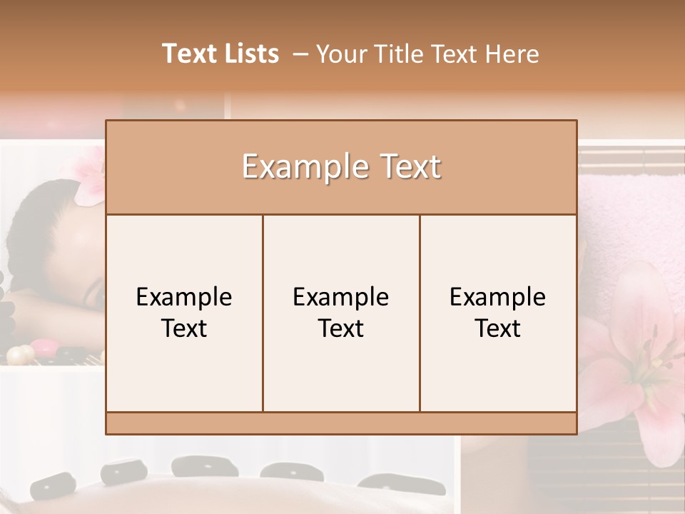 Perfect Lily Vitality PowerPoint Template