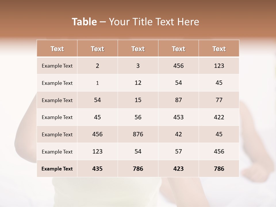 Caucasian Despair Husband PowerPoint Template