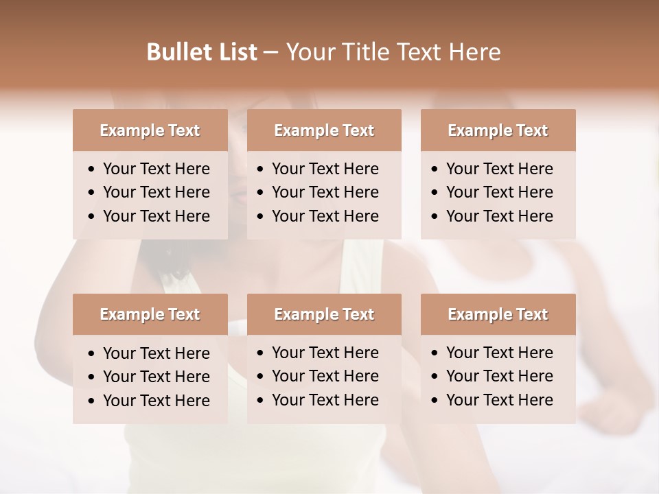 Caucasian Despair Husband PowerPoint Template