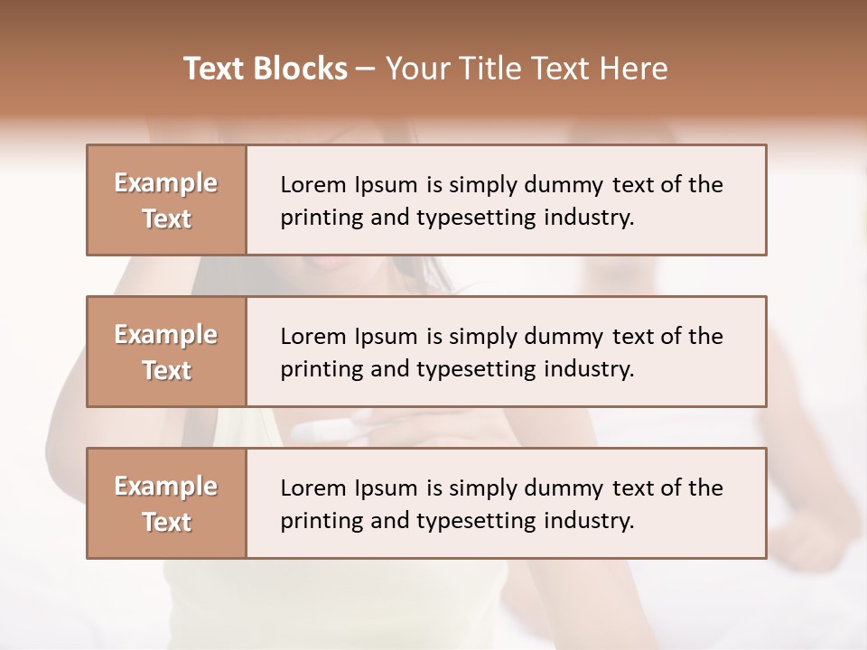 Caucasian Despair Husband PowerPoint Template