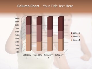 Caucasian Despair Husband PowerPoint Template