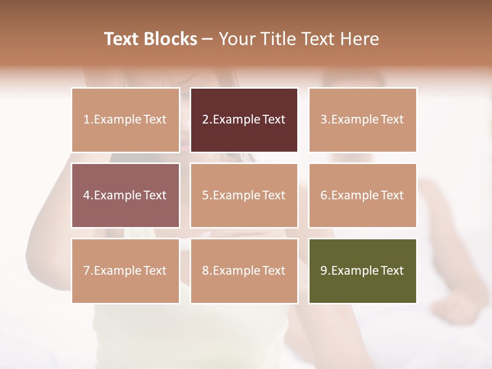 Caucasian Despair Husband PowerPoint Template
