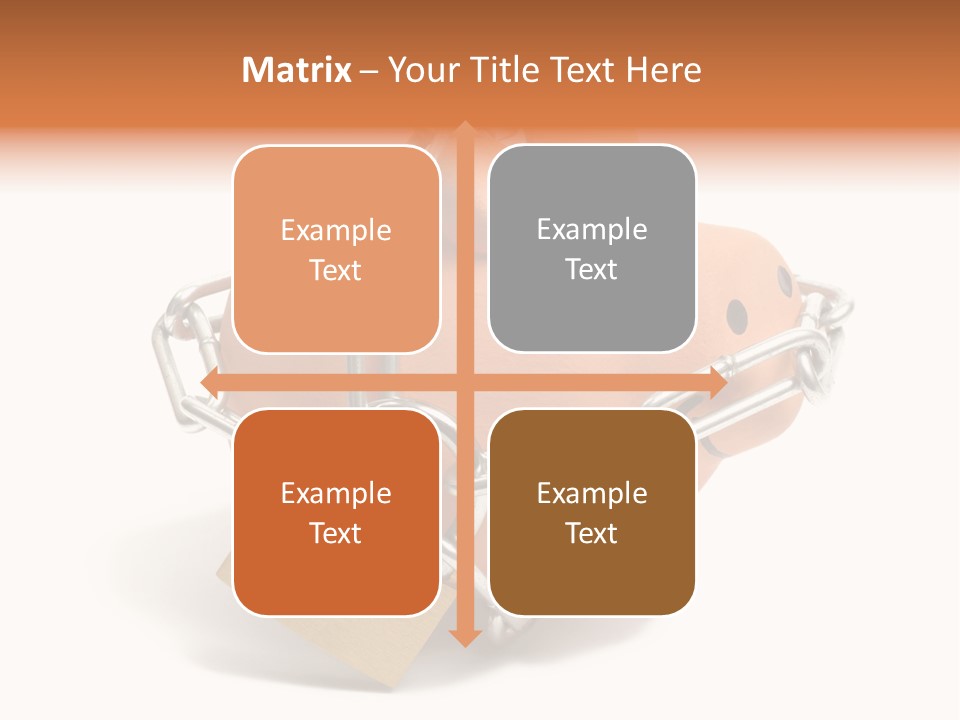 Closed Padlock Locked PowerPoint Template