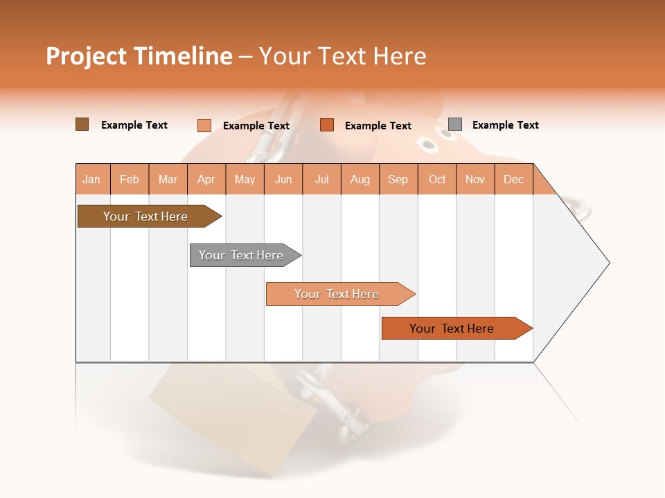 Closed Padlock Locked PowerPoint Template