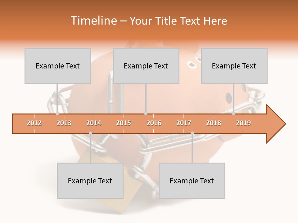 Closed Padlock Locked PowerPoint Template