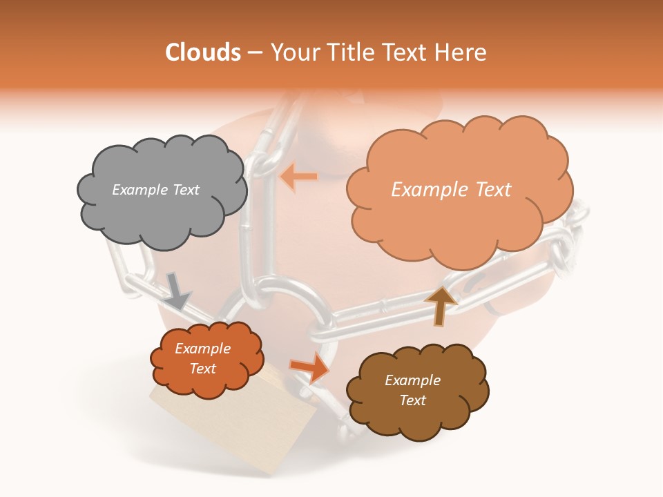 Closed Padlock Locked PowerPoint Template