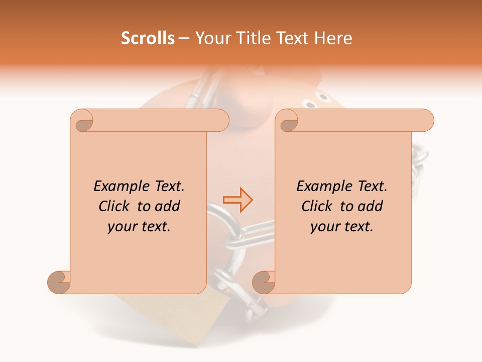 Closed Padlock Locked PowerPoint Template