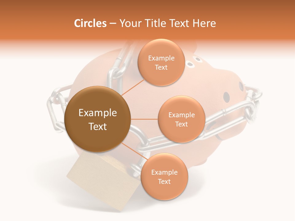 Closed Padlock Locked PowerPoint Template