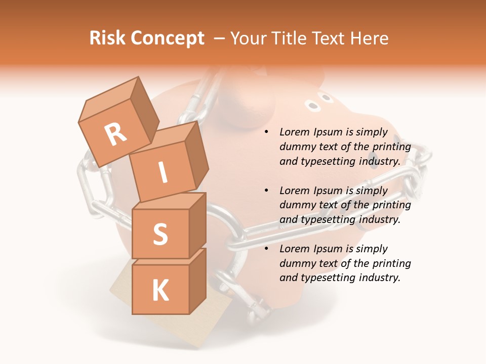 Closed Padlock Locked PowerPoint Template