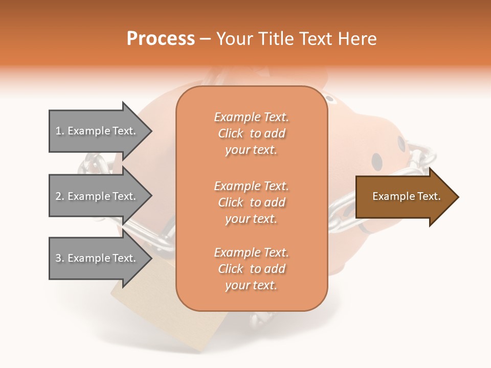 Closed Padlock Locked PowerPoint Template