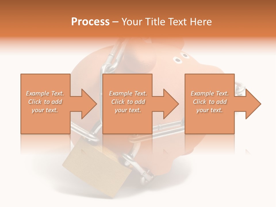 Closed Padlock Locked PowerPoint Template
