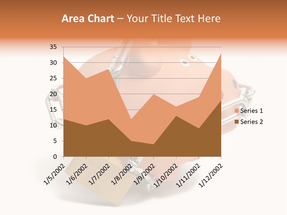 Closed Padlock Locked PowerPoint Template