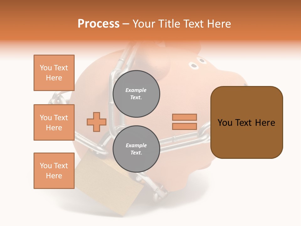 Closed Padlock Locked PowerPoint Template