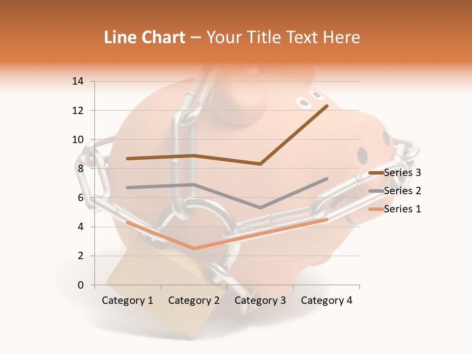 Closed Padlock Locked PowerPoint Template
