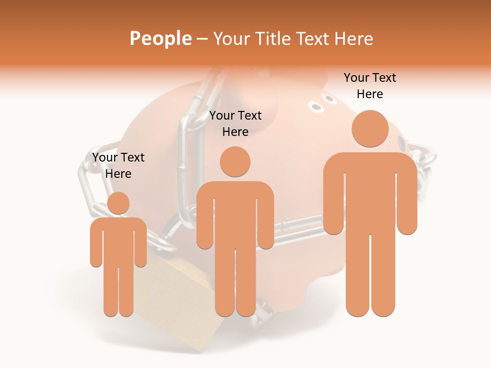 Closed Padlock Locked PowerPoint Template