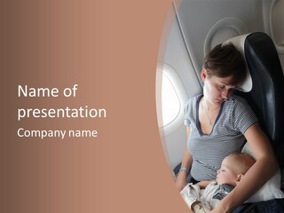 Cabin Window Family PowerPoint Template