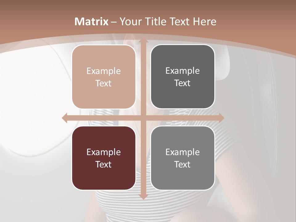 Cabin Window Family PowerPoint Template