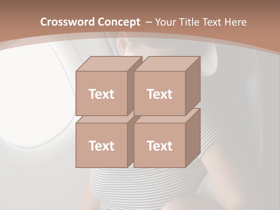 Cabin Window Family PowerPoint Template