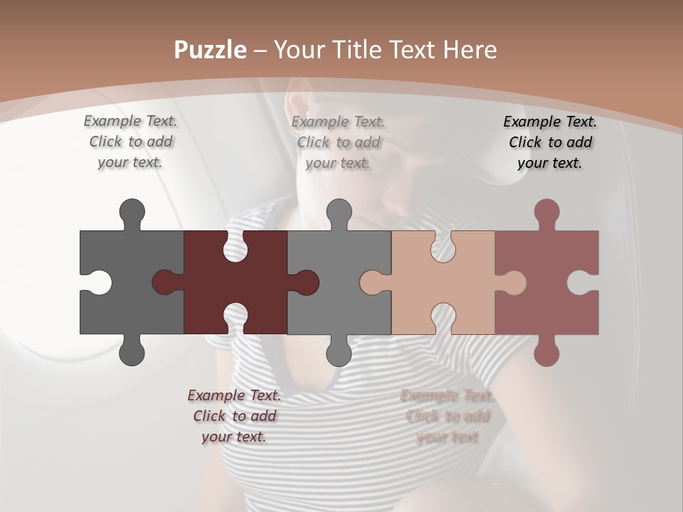 Cabin Window Family PowerPoint Template