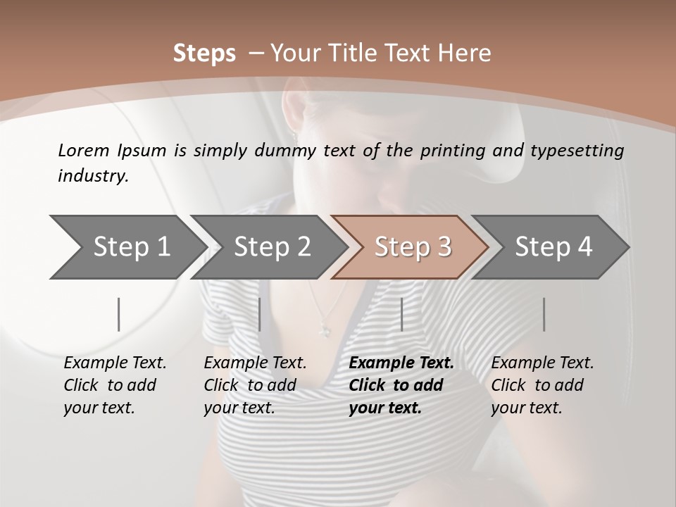 Cabin Window Family PowerPoint Template