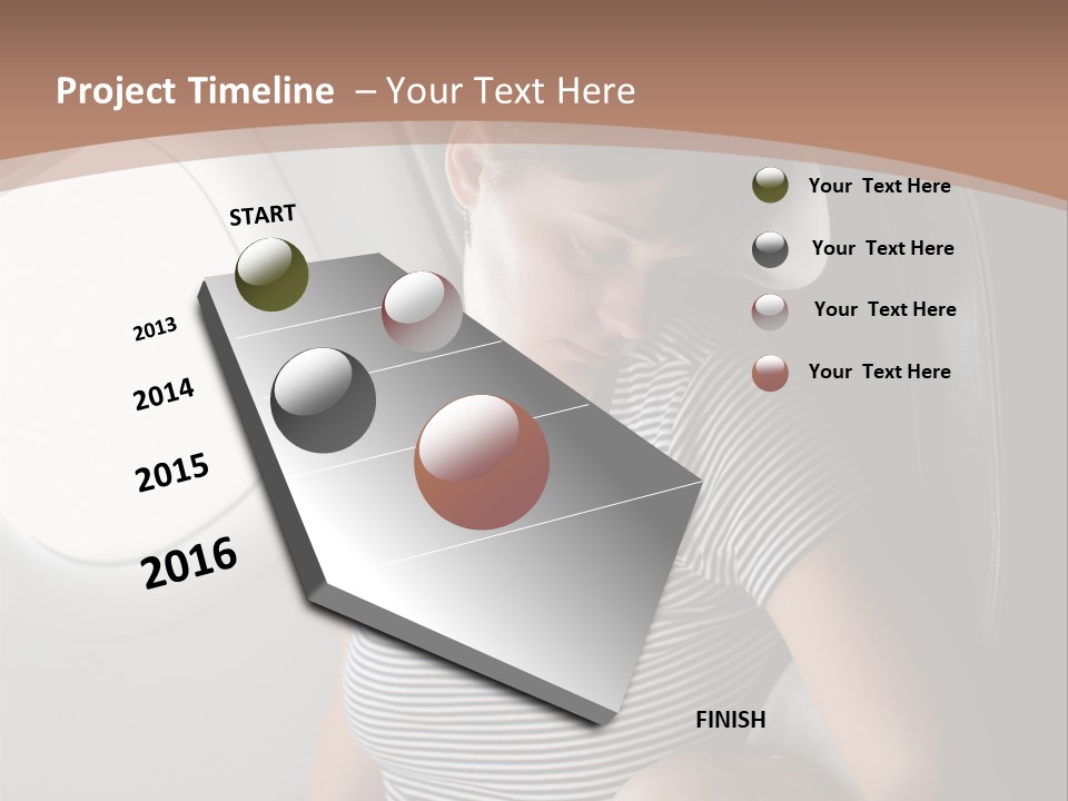 Cabin Window Family PowerPoint Template