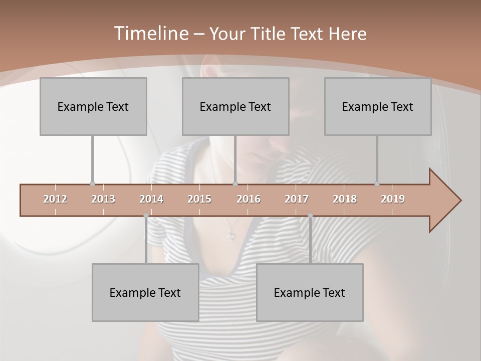 Cabin Window Family PowerPoint Template