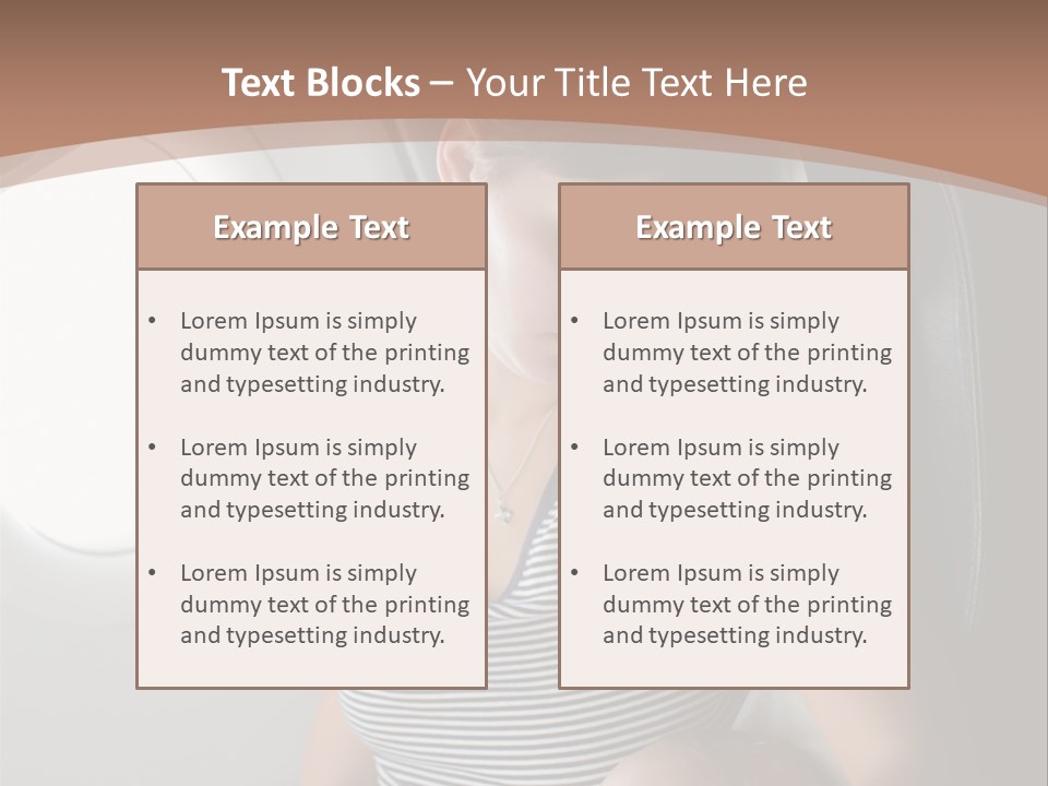 Cabin Window Family PowerPoint Template