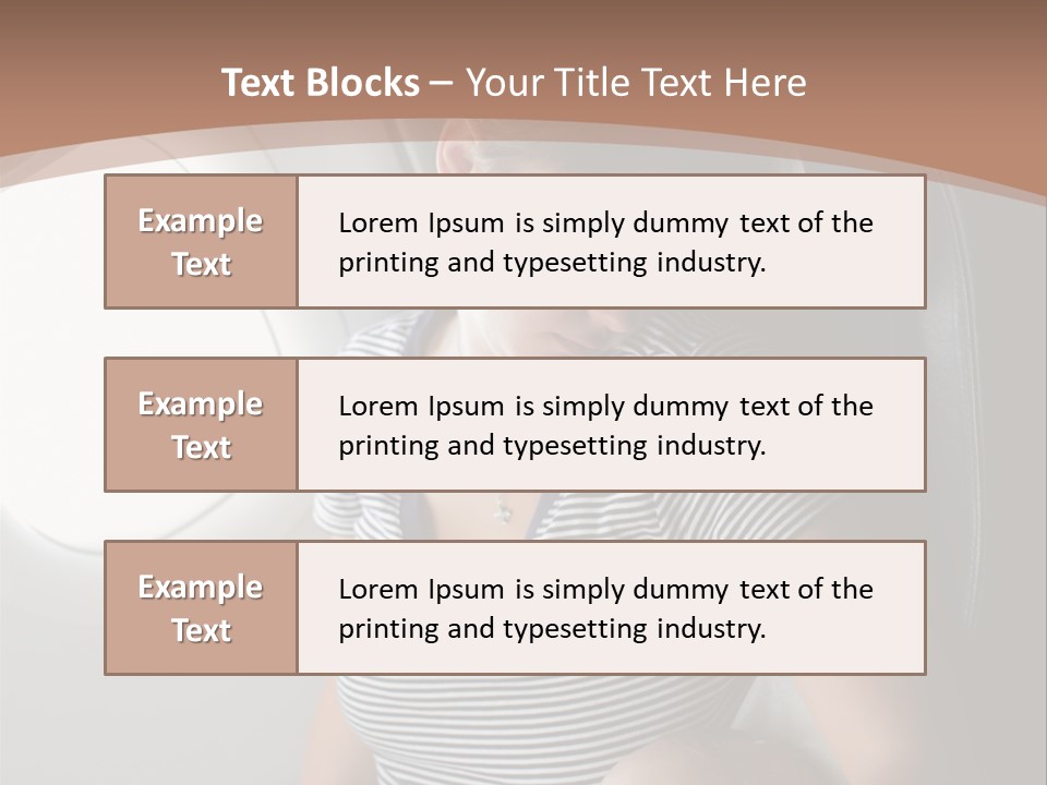Cabin Window Family PowerPoint Template