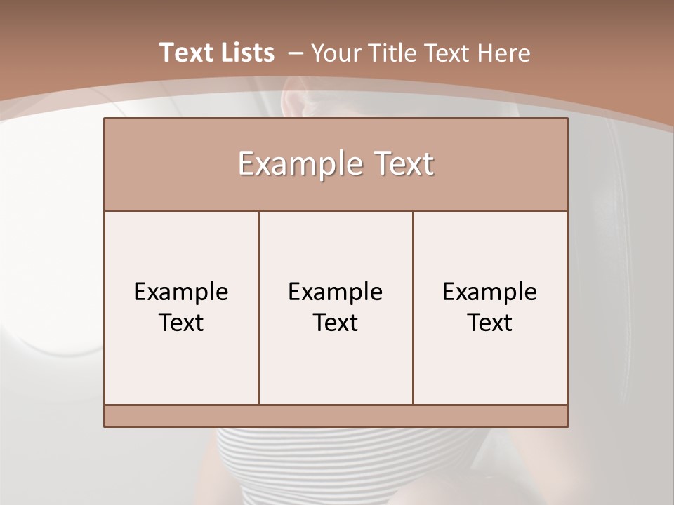 Cabin Window Family PowerPoint Template