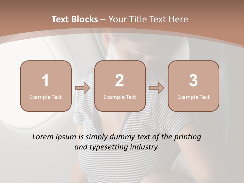 Cabin Window Family PowerPoint Template
