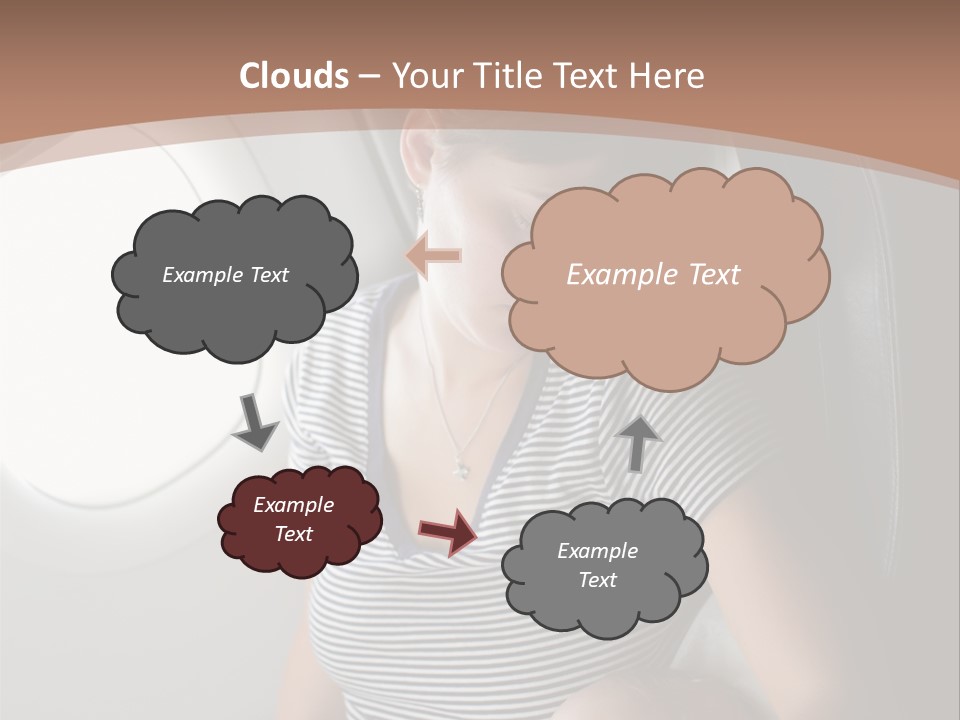 Cabin Window Family PowerPoint Template