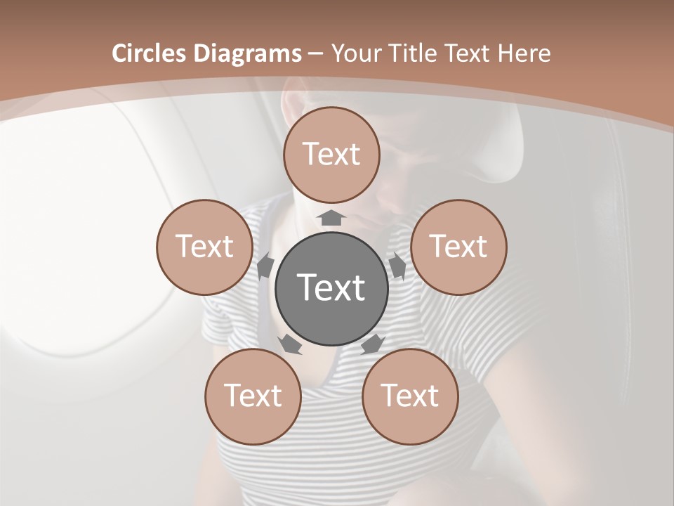 Cabin Window Family PowerPoint Template