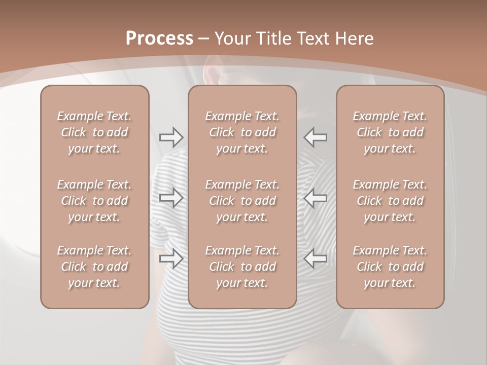 Cabin Window Family PowerPoint Template