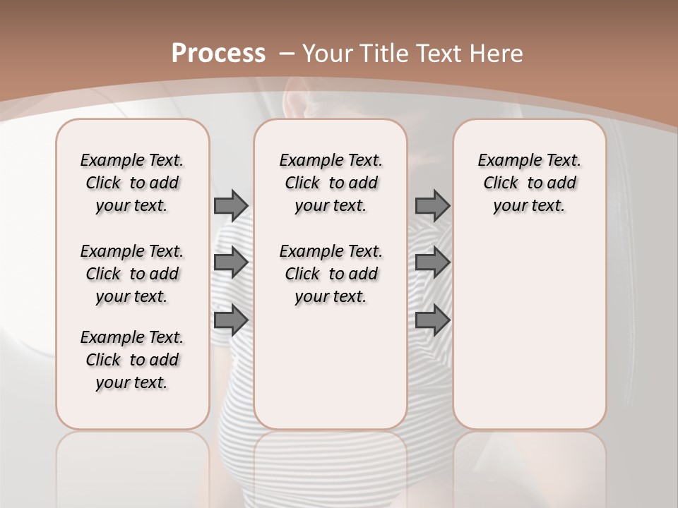 Cabin Window Family PowerPoint Template