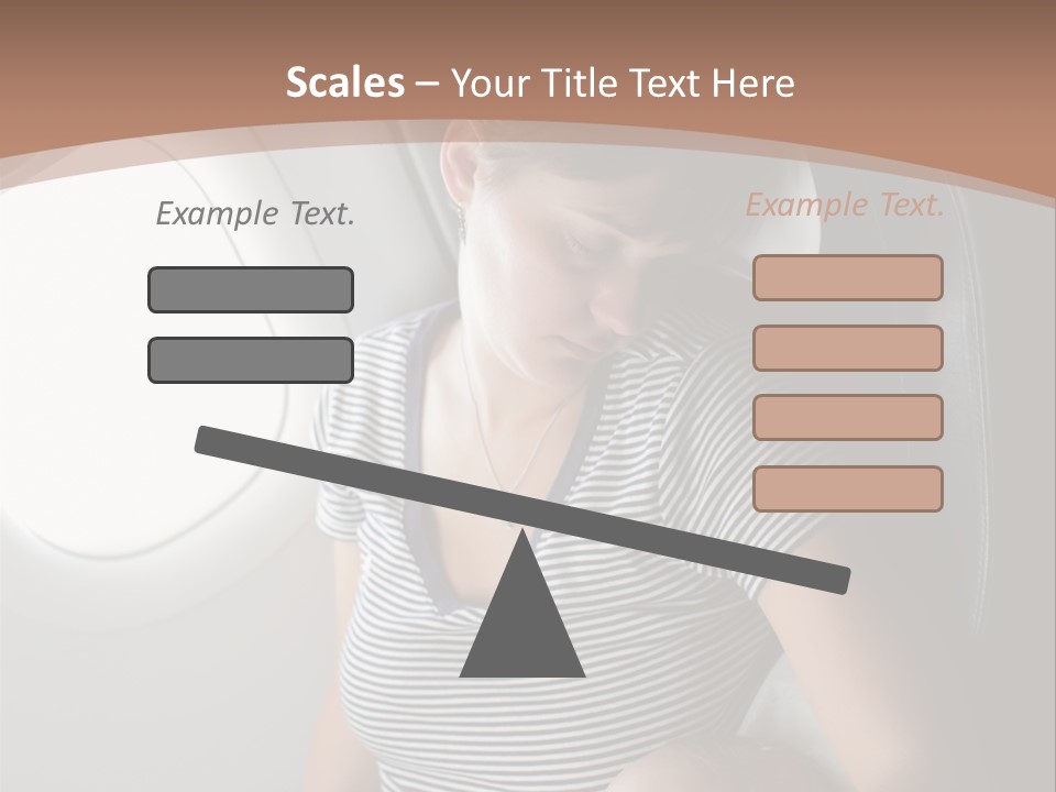 Cabin Window Family PowerPoint Template