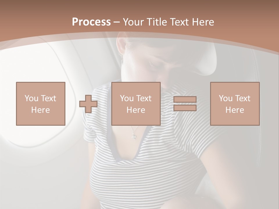 Cabin Window Family PowerPoint Template