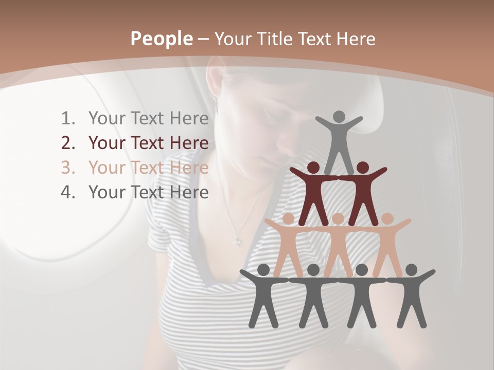 Cabin Window Family PowerPoint Template