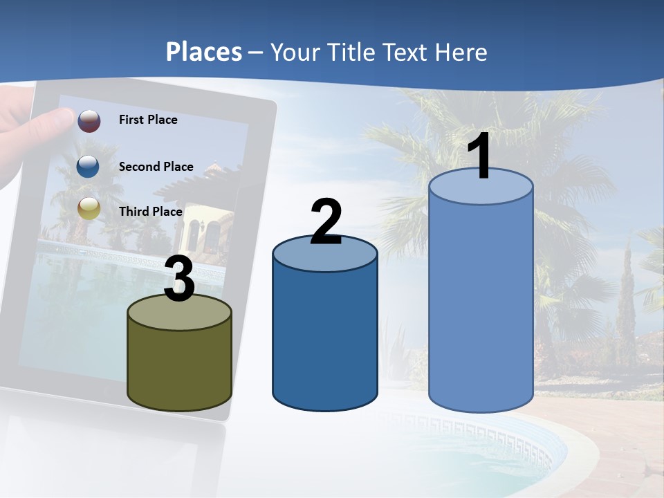 Vacations Landscape Beach PowerPoint Template