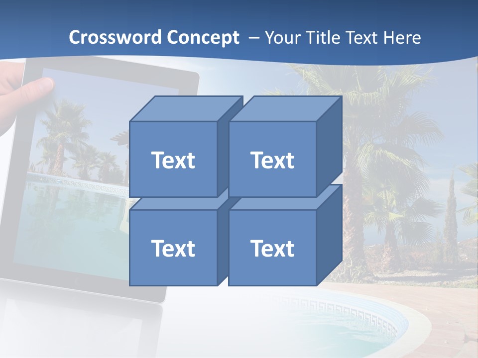 Vacations Landscape Beach PowerPoint Template