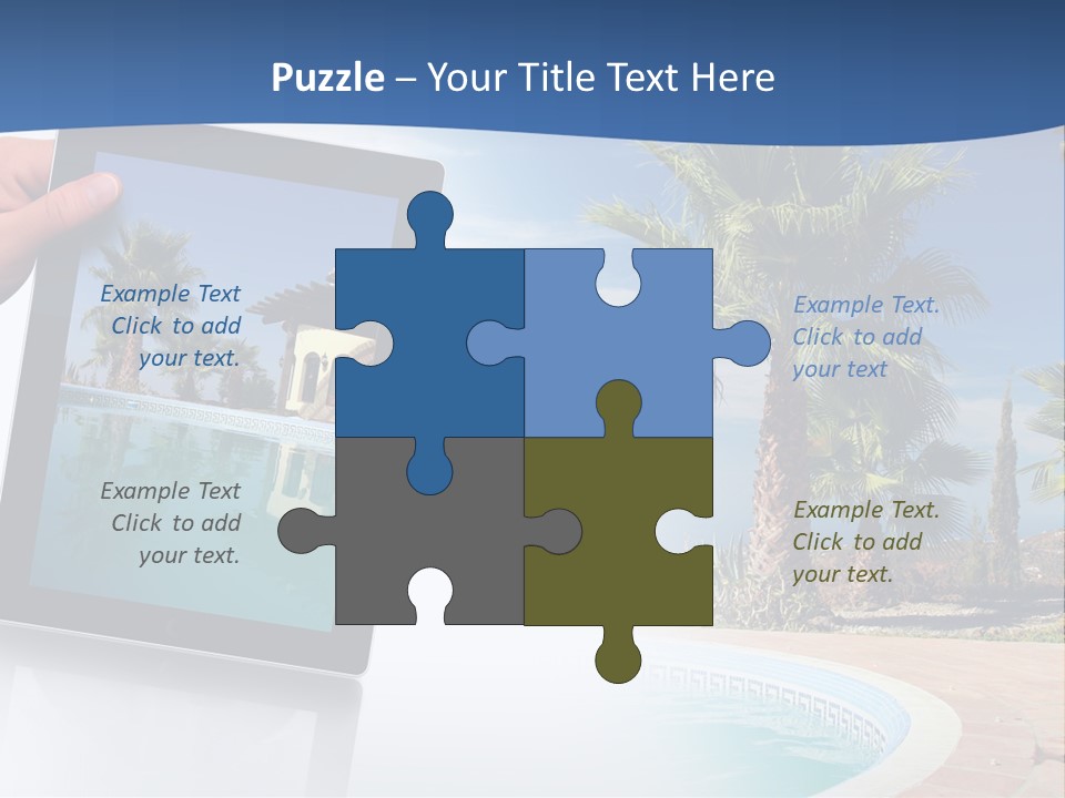 Vacations Landscape Beach PowerPoint Template