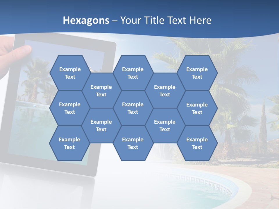 Vacations Landscape Beach PowerPoint Template