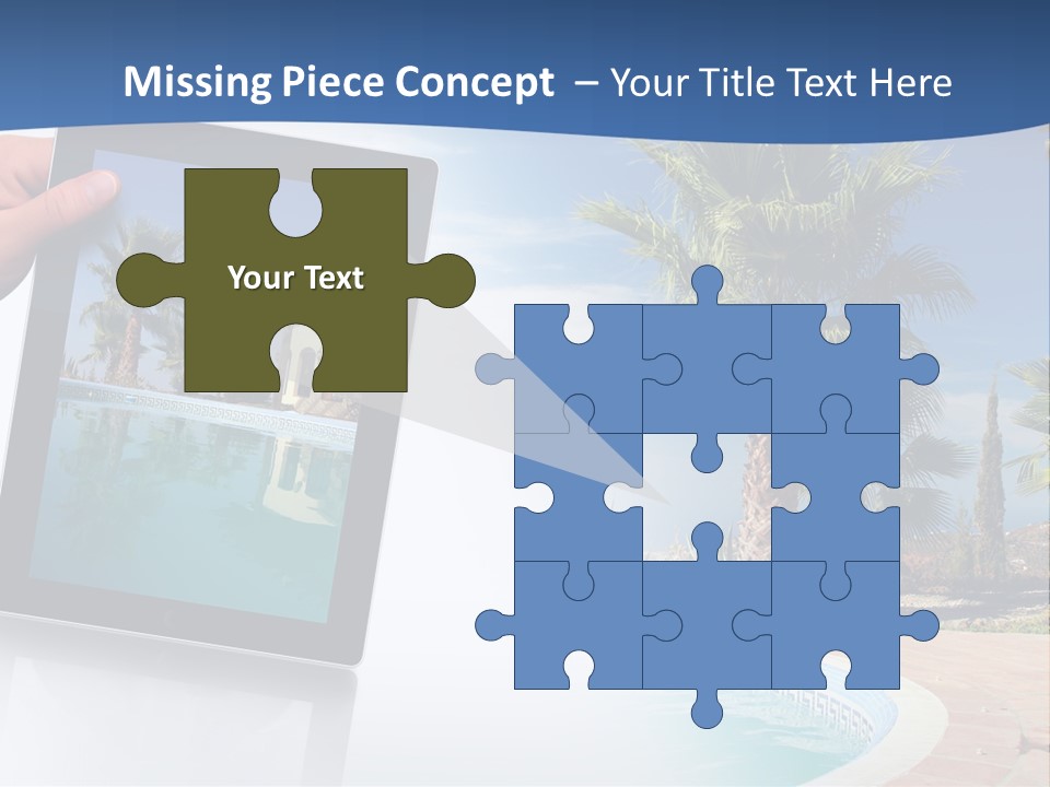 Vacations Landscape Beach PowerPoint Template