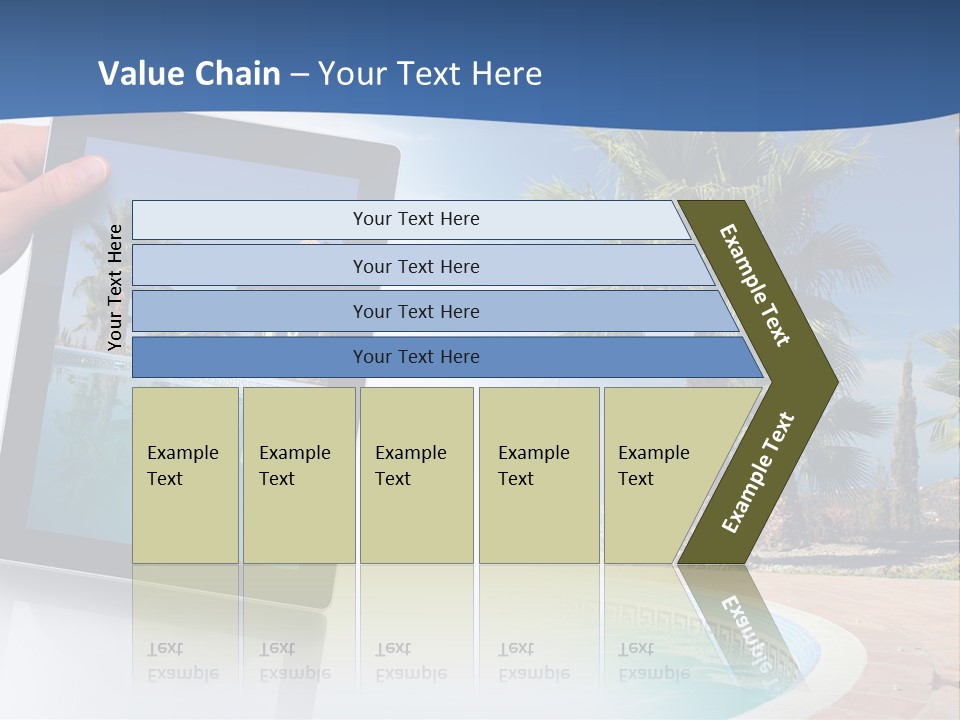 Vacations Landscape Beach PowerPoint Template