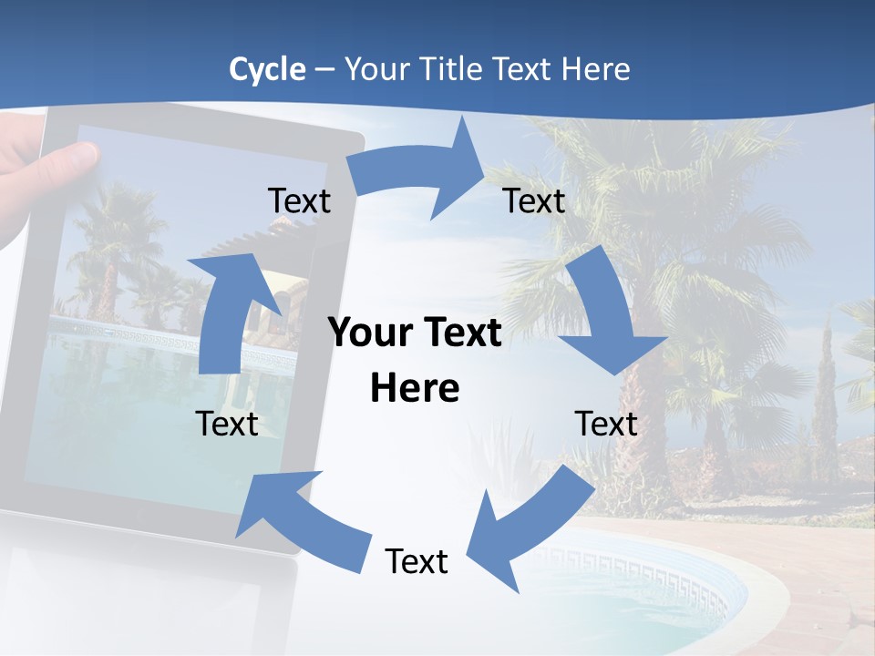 Vacations Landscape Beach PowerPoint Template