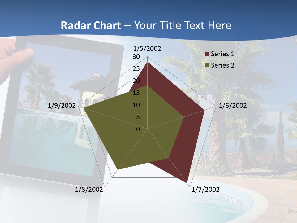 Vacations Landscape Beach PowerPoint Template