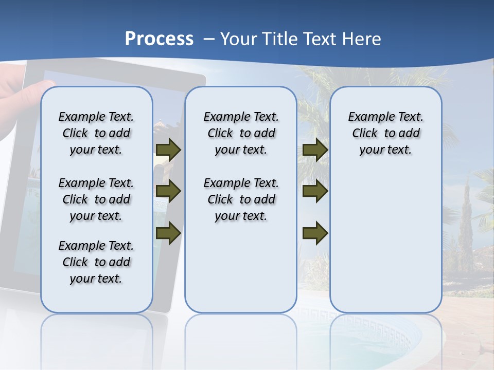 Vacations Landscape Beach PowerPoint Template