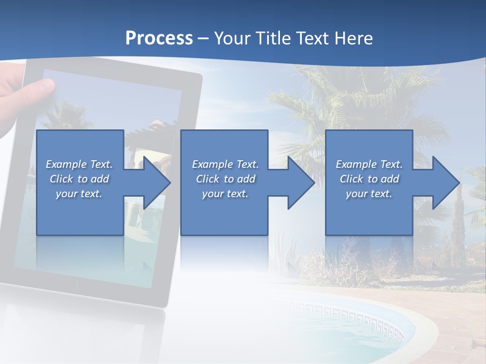 Vacations Landscape Beach PowerPoint Template